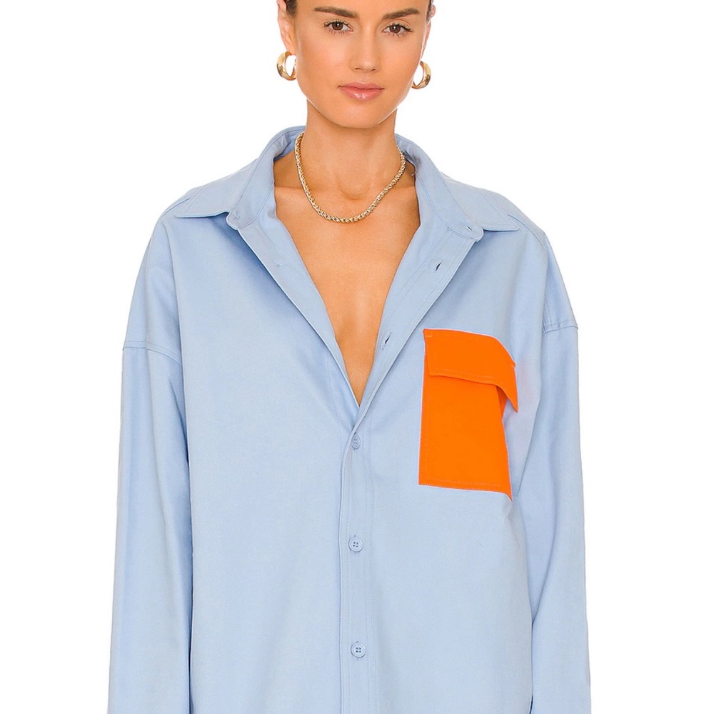 BLANCA x REVOLVE size M/L oversized button down